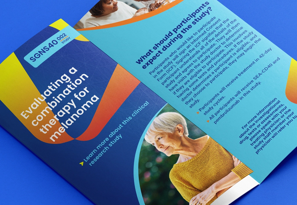 Non-small Cell lung Cancer Clinical Study Brochure Thumbnail