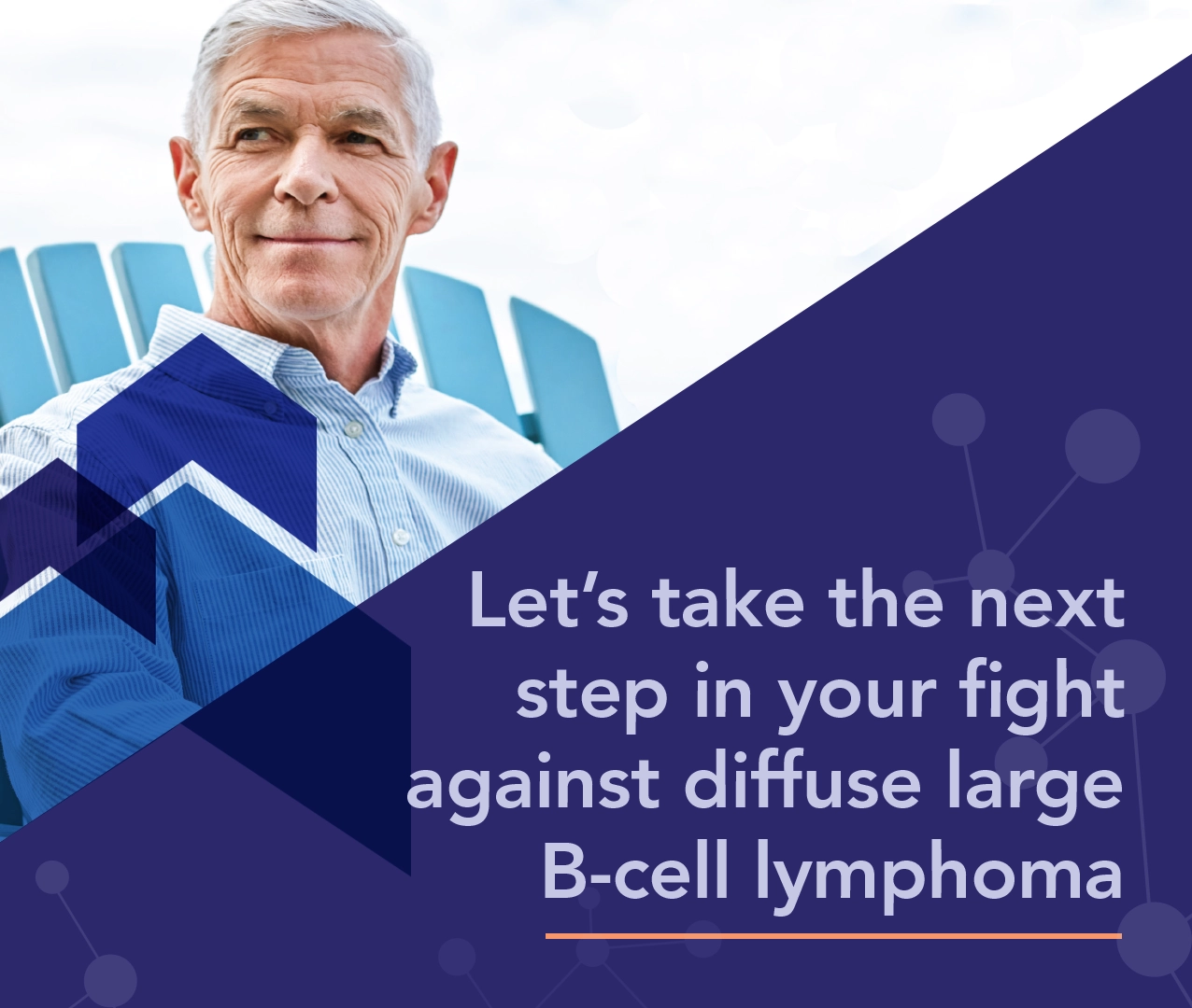 Large B-cell lymphoma clinical study patient recruitment branding services